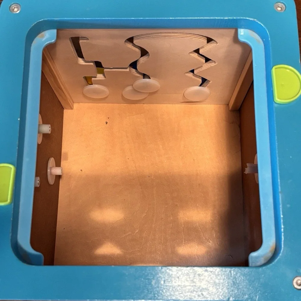 Toys R Us Wooden‎ 5 In 1 Activity Cube 12